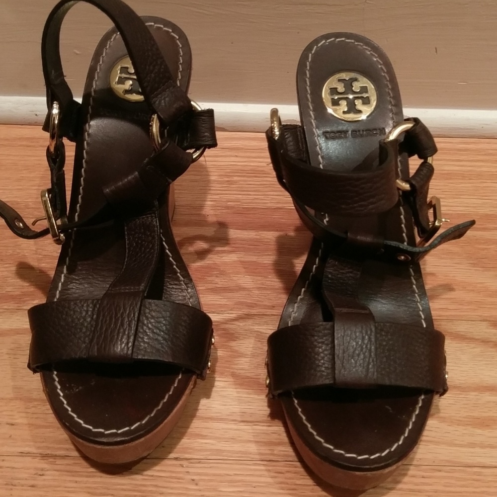 Tory Burch wedge sandals